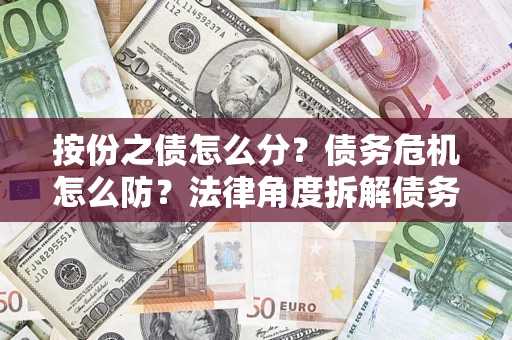济南按份之债怎么分？债务危机怎么防？法律角度拆解债务分配与风险自保指南