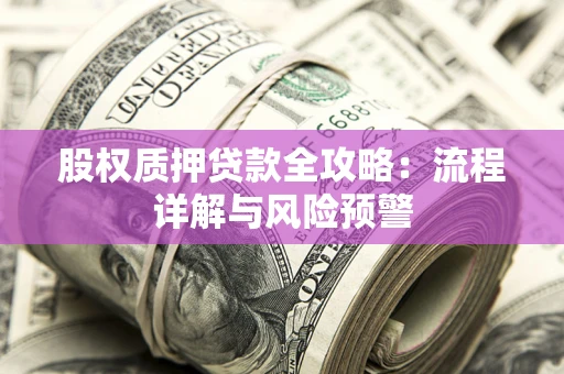 济南股权质押贷款全攻略：流程详解与风险预警