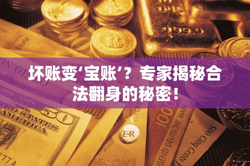 济南坏账变‘宝账’？专家揭秘合法翻身的秘密！