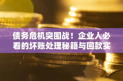 济南债务危机突围战！企业人必看的坏账处理秘籍与回款实战指南